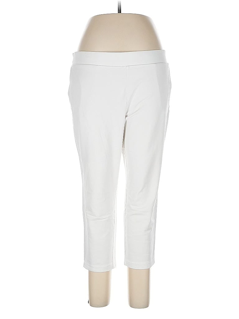 Pre-owned Purejill Active Pants In White