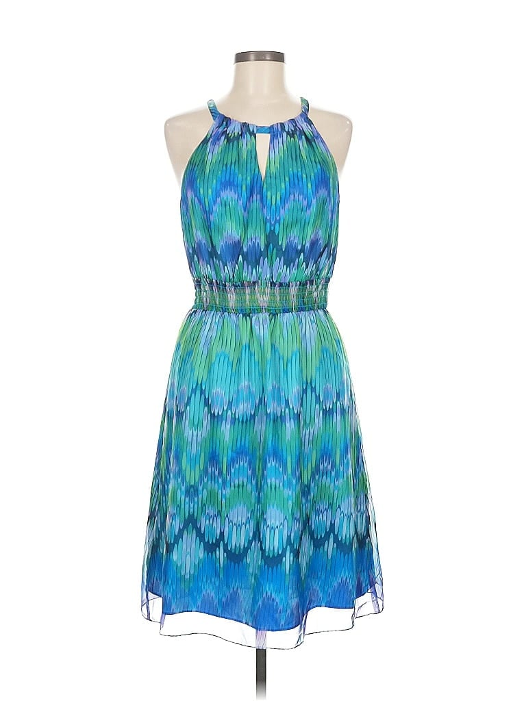 Pre-owned Laundry By Shelli Segal Cocktail Dress In Blue