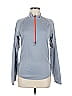 Nike 100% Polyester Gray Track Jacket Size S - photo 1