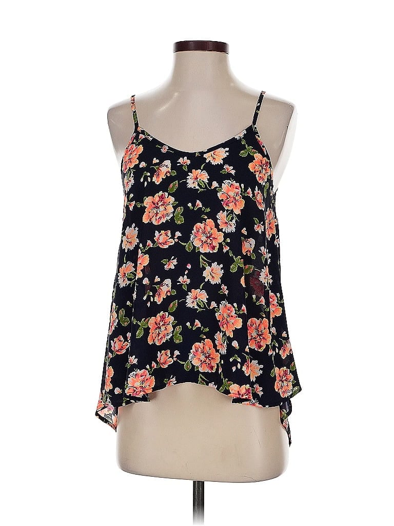 Pre-owned Sienna Sky Sleeveless Blouse In Black