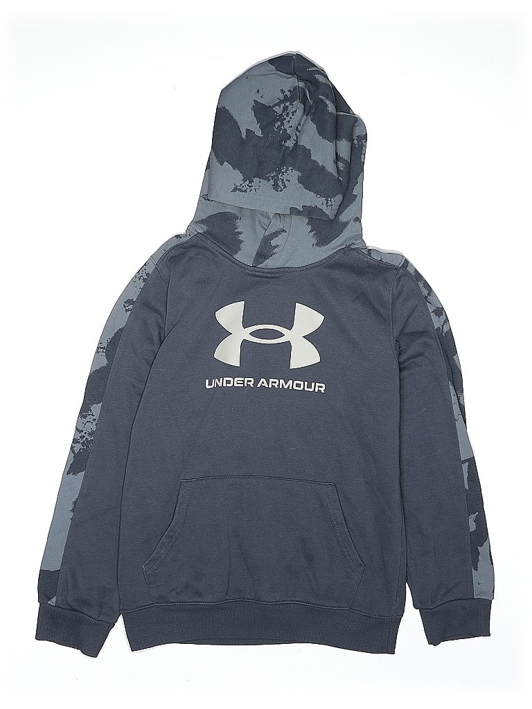 Pre-owned H&m Kids' Pullover Hoodie In Blue