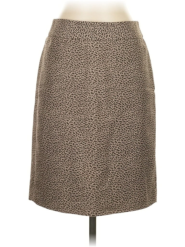 Pre-owned Ann Taylor Loft Casual Skirt In Brown