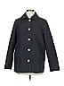 Chico's 100% Polyester Argyle Gray Blue Coat Size Lg (2) - photo 1