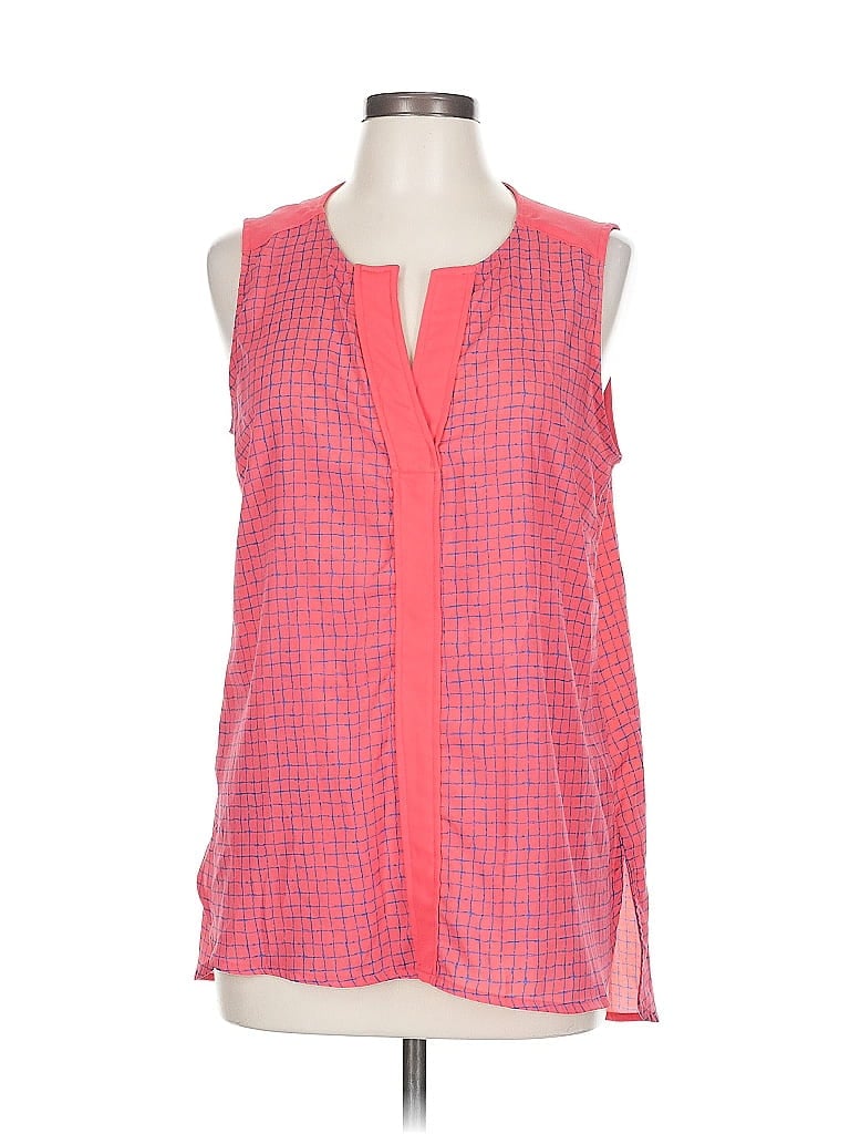 Pre-owned Gibson Sleeveless Blouse In Pink