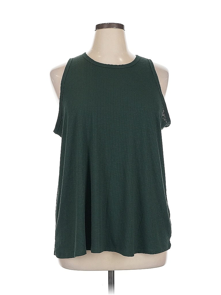 Pre-owned Old Navy Sleeveless T-shirt In Green