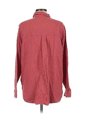 Jessica Simpson Long Sleeve Button-Down Shirt (view 2)