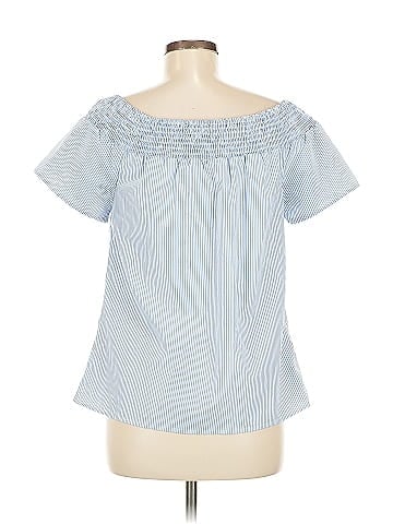 Alice Blue Short Sleeve Blouse (view 2)
