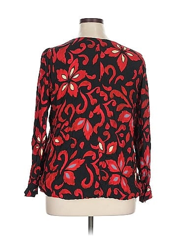 Karen Kane Long Sleeve Blouse (view 2)