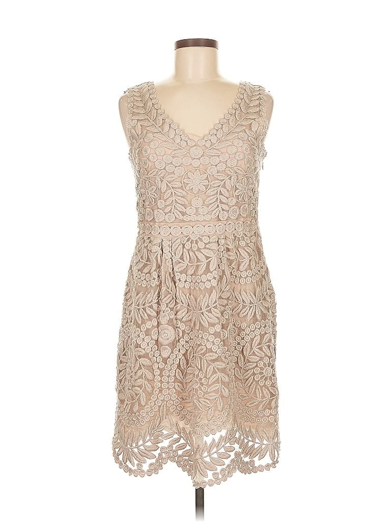 Pre-owned Baraschi Cocktail Dress In Brown