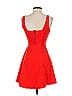 Express Solid Red Cocktail Dress Size XS - photo 2