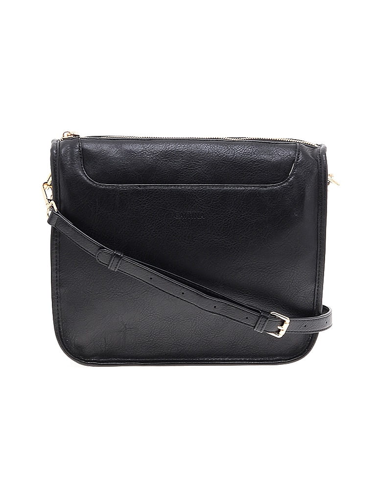 Pre-owned Assorted Brands Crossbody Bag In Black