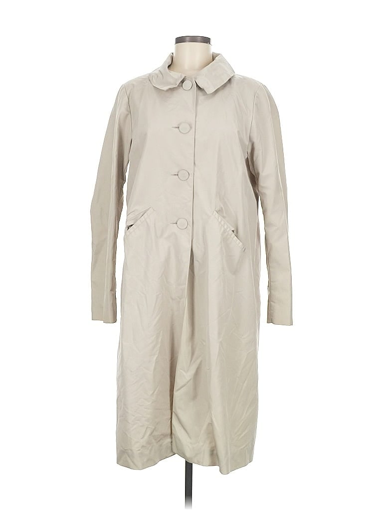 Pre-owned Agnès B. Trenchcoat In Tan