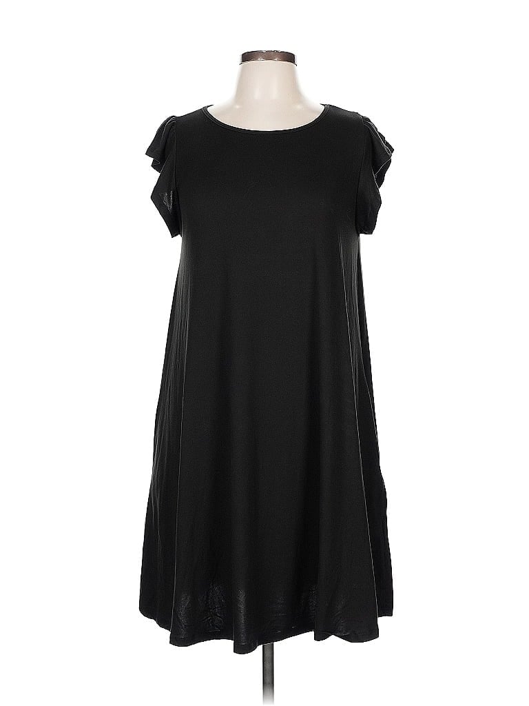 DOUBLJU Pre-owned Casual Dress In Black