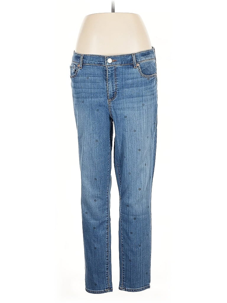 Pre-owned Ann Taylor Loft Jeans In Blue