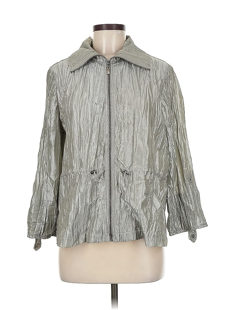 RUBY RD. Pre-owned Raincoat In Silver