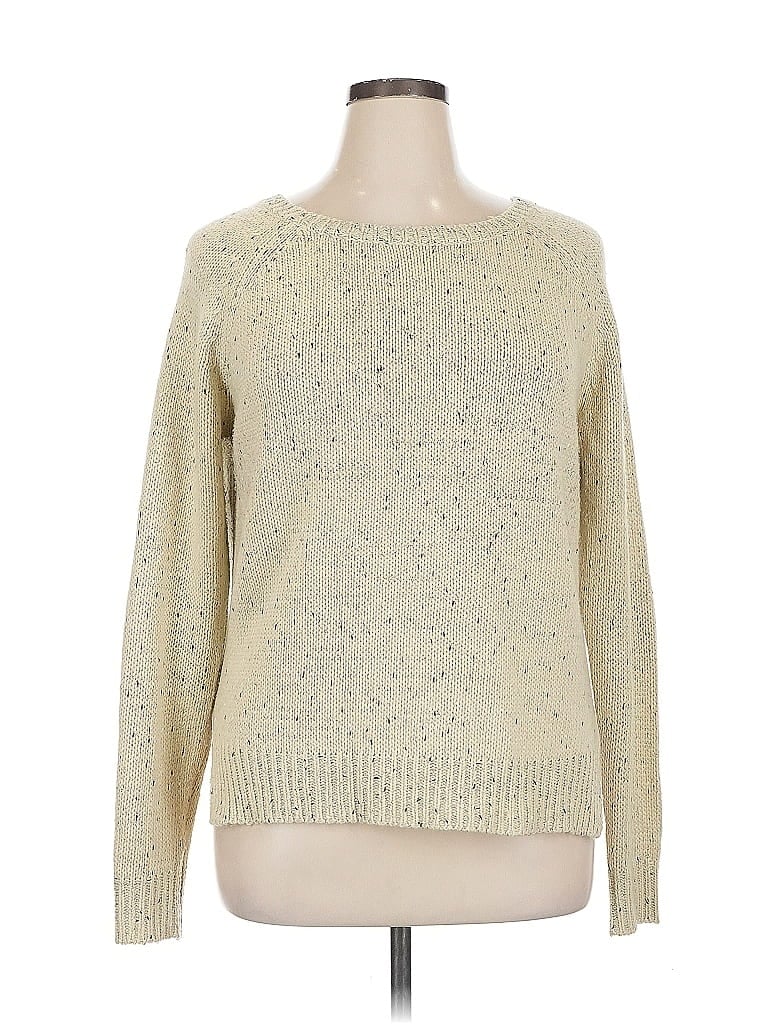 MARKET & SPRUCE Pre-owned Pullover Sweater In Brown