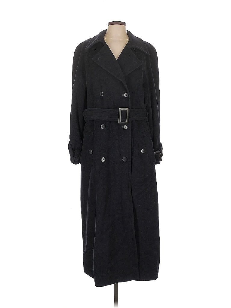 Pre-owned Escada By Margaretha Ley Trenchcoat In Black