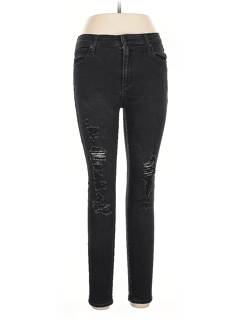 Click to view more detailed imagery on our partner's website Pre-owned Abercrombie & Fitch Jeans In Black