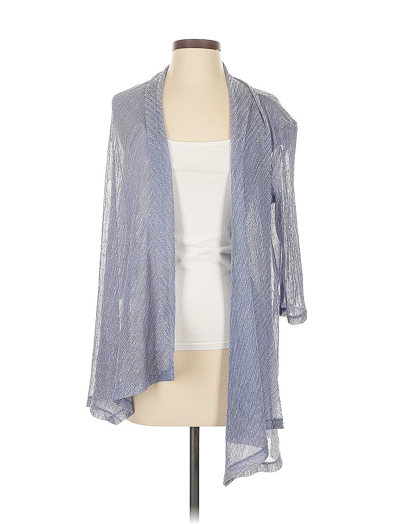 R & M RICHARDS Pre-owned Cardigan Sweater In Blue