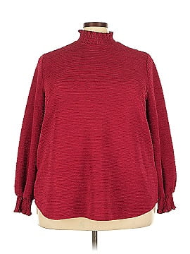 Shein Curve Long Sleeve Top