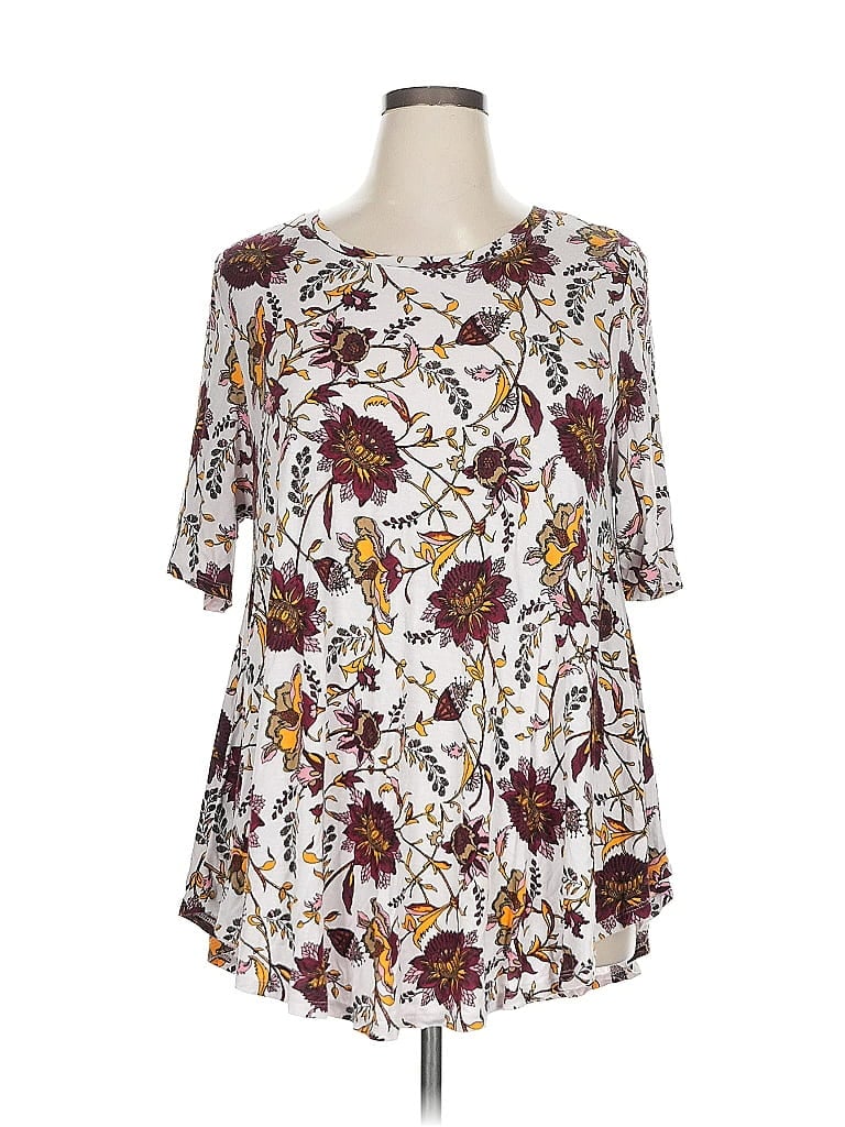 Pre-owned Lane Bryant Casual Dress In White