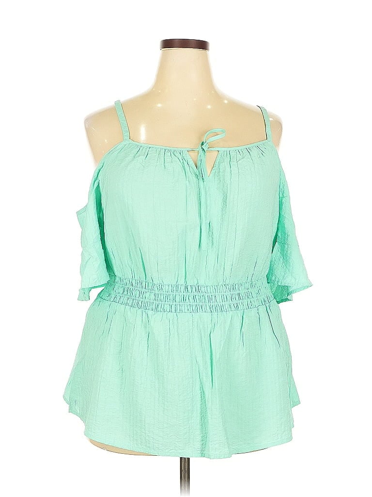 LANE BRYANT Pre-owned Casual Dress In Green