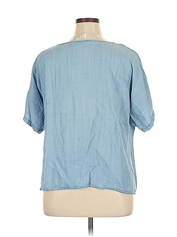 Ann Taylor LOFT Outlet Short Sleeve Blouse (view 2)