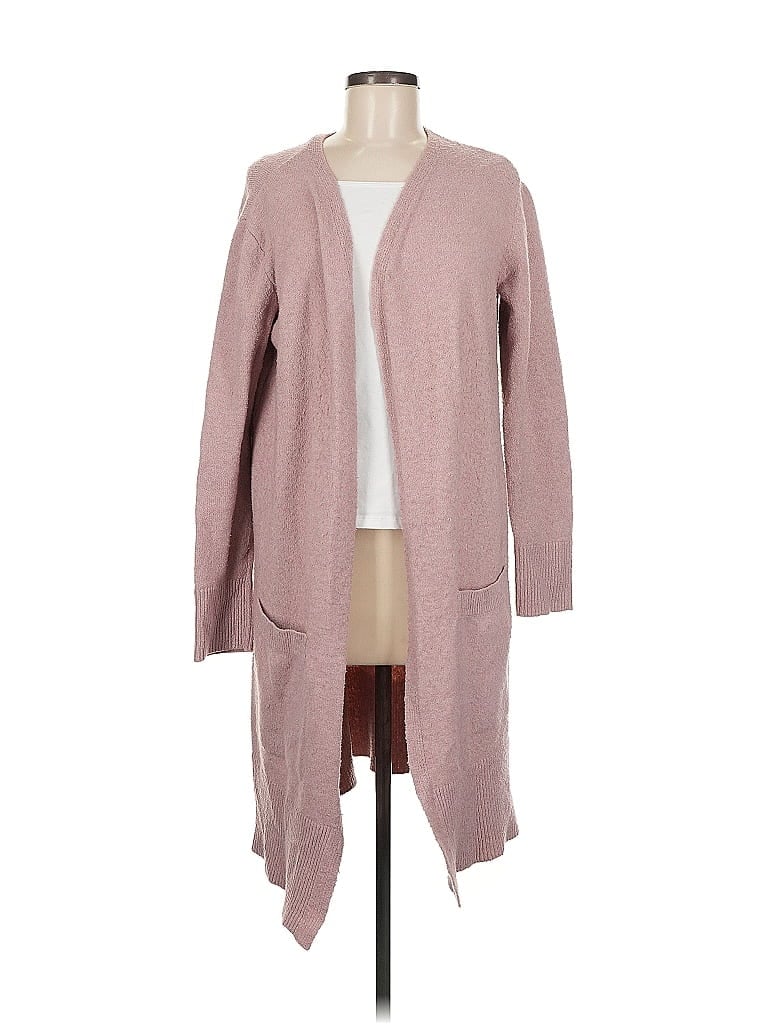 Pre-owned A.n.a. A New Approach Cardigan Sweater In Pink