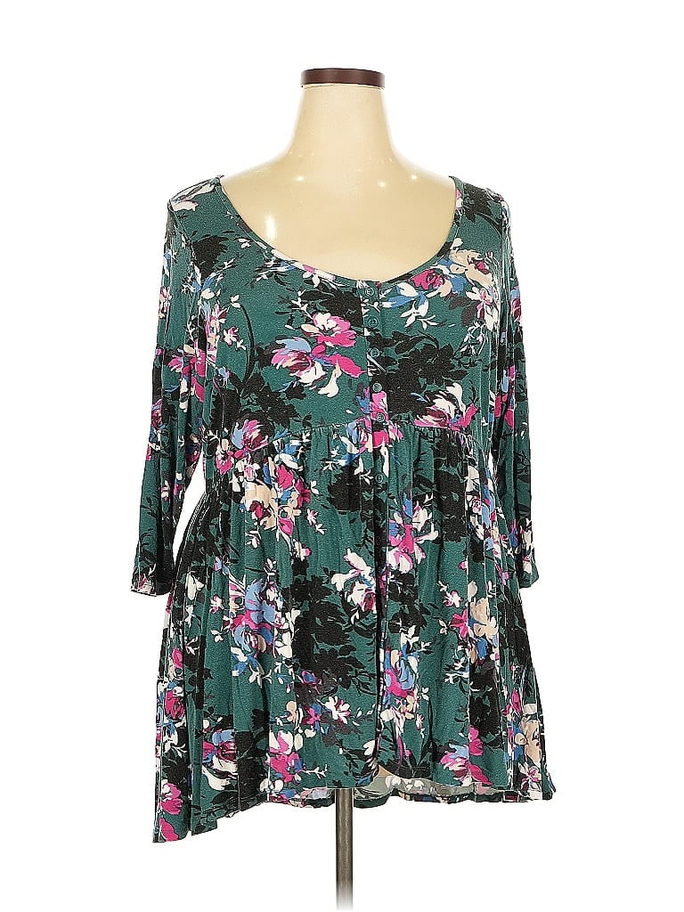 Pre-owned Torrid Casual Dress In Green