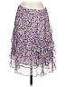 Worth New York 100% Polyester Paisley Purple Formal Skirt Size 4 - photo 1