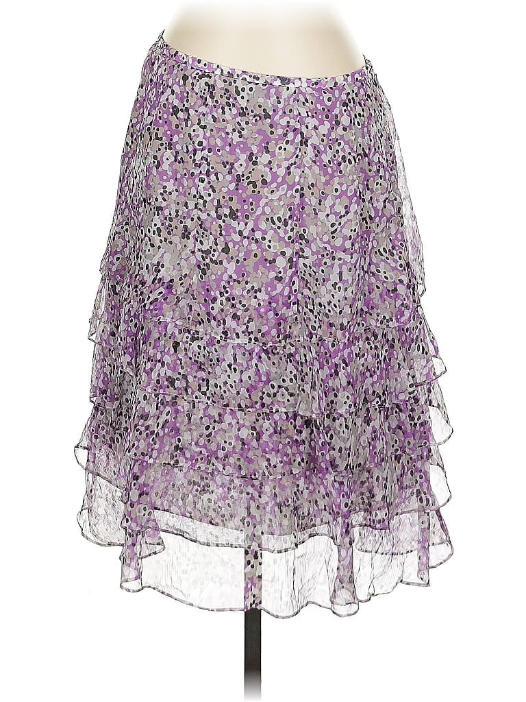 Pre-owned Worth New York Formal Skirt In Purple