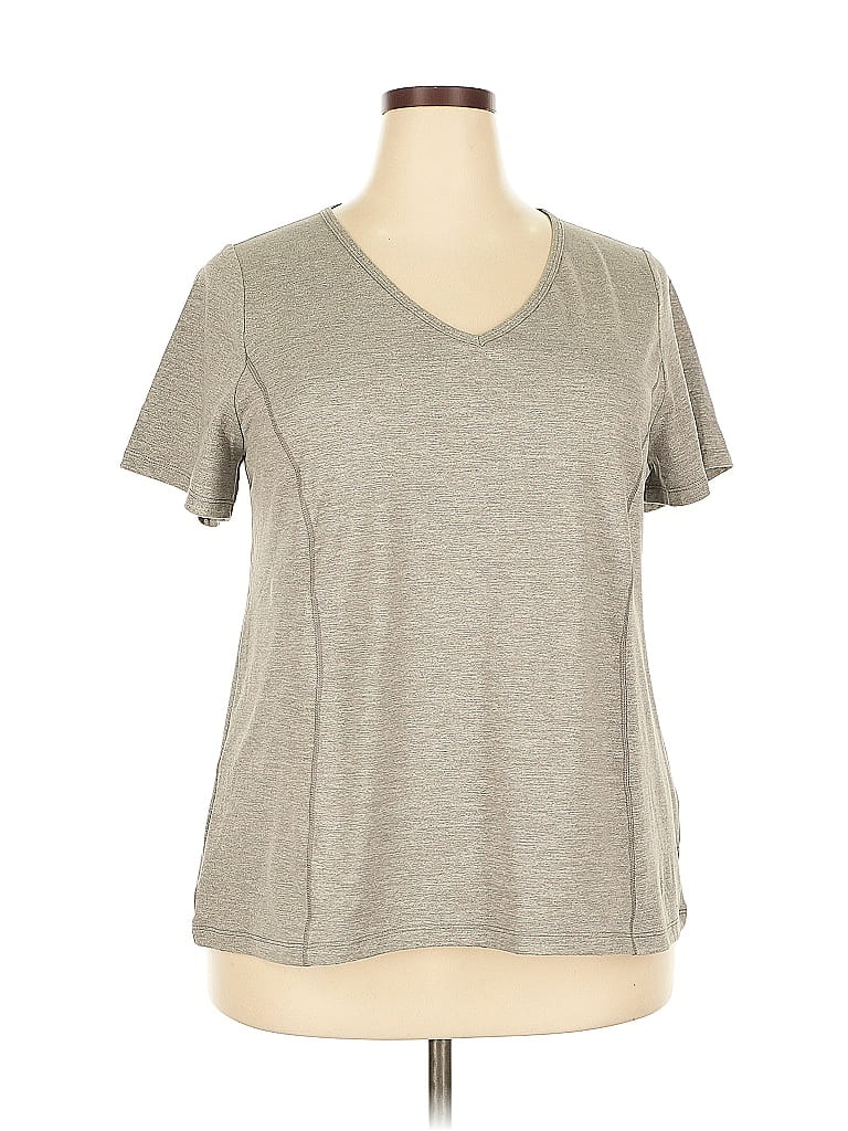 Pre-owned Livi Short Sleeve T-shirt In Gray