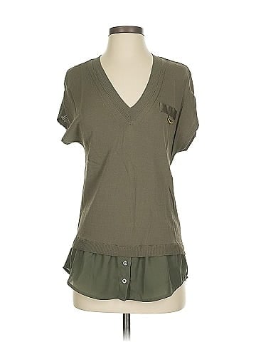 Ellen Tracy Short Sleeve Blouse (view 1)