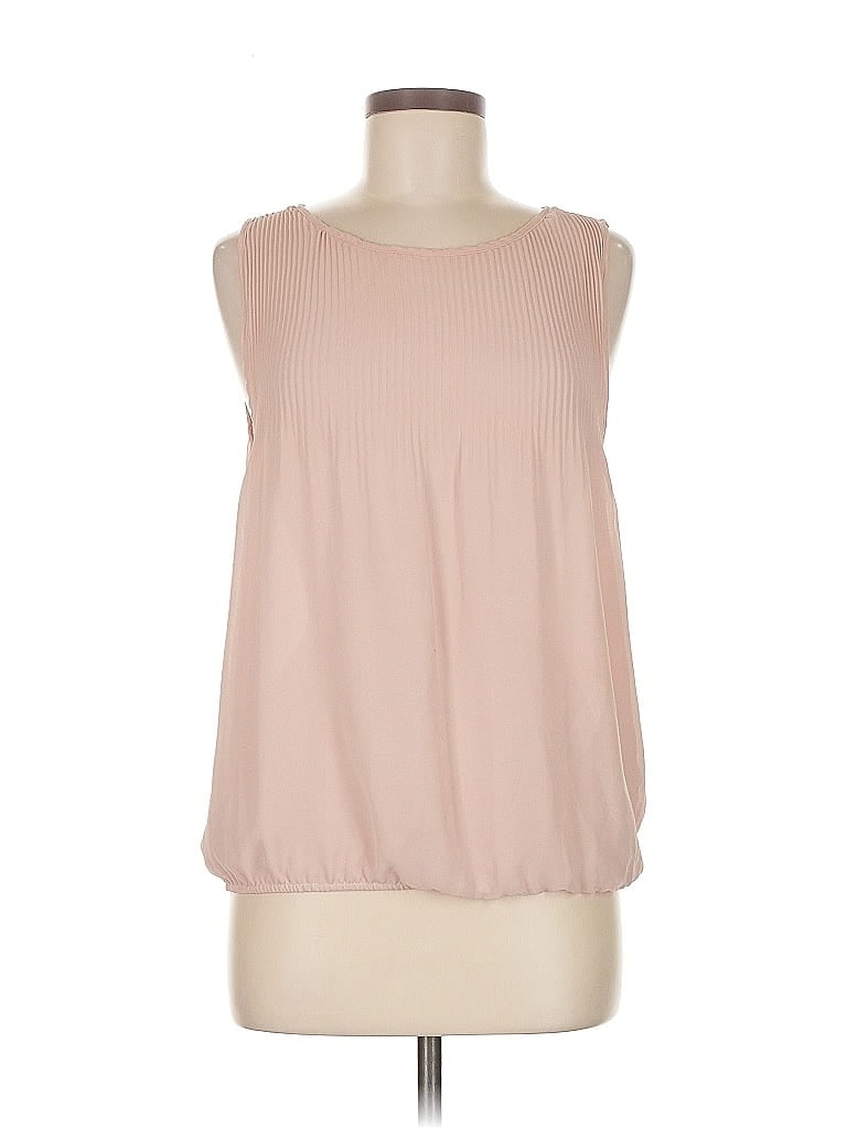 Pre-owned Max Studio Sleeveless Blouse In Pink