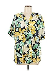 Easel Short Sleeve Blouse