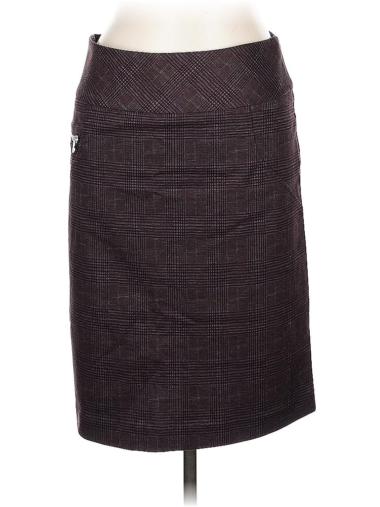 MARGARET M Pre-owned Formal Skirt In Burgundy