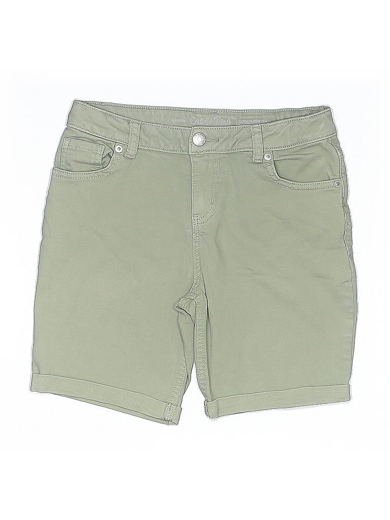 Click to view more detailed imagery on our partner's website Pre-owned Cat & Jack Kids' Denim Shorts In Green