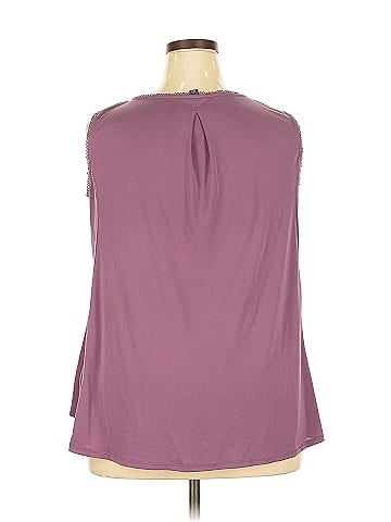 Roz & Ali Sleeveless Blouse (view 2)