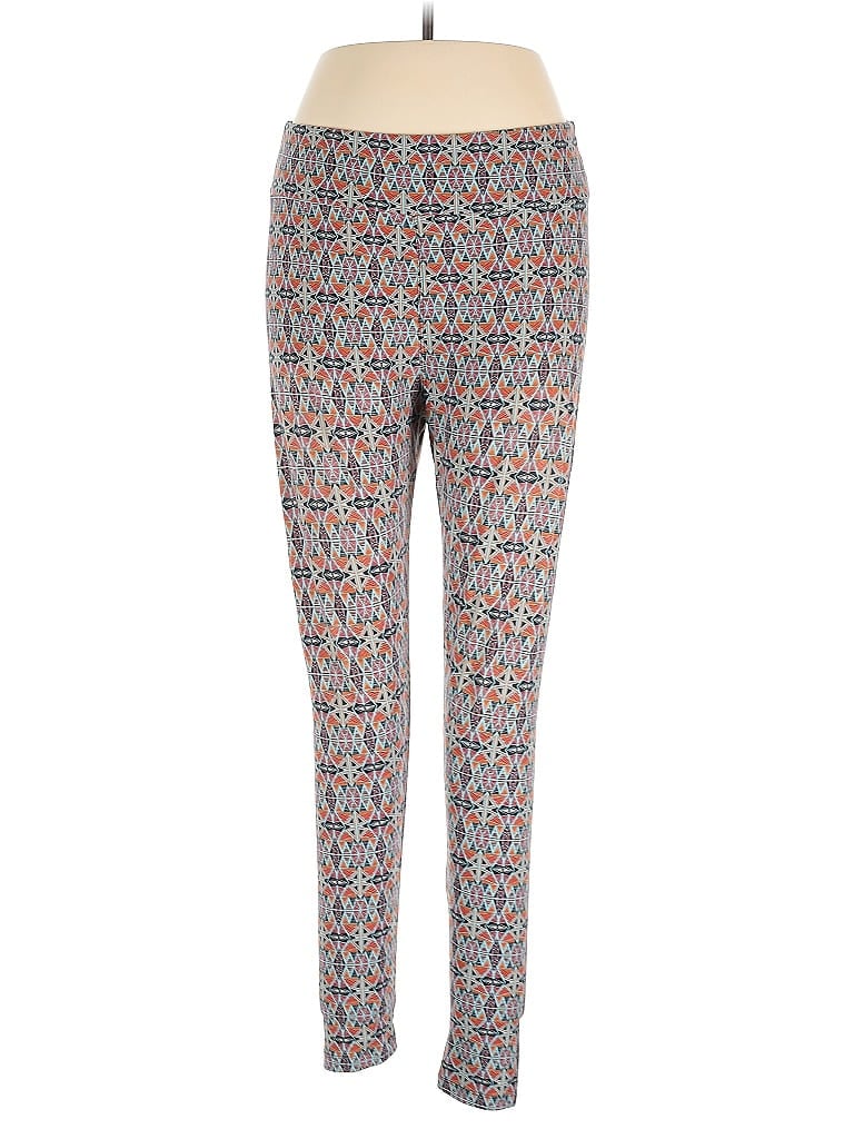 Pre-owned Lularoe Casual Pants In Orange