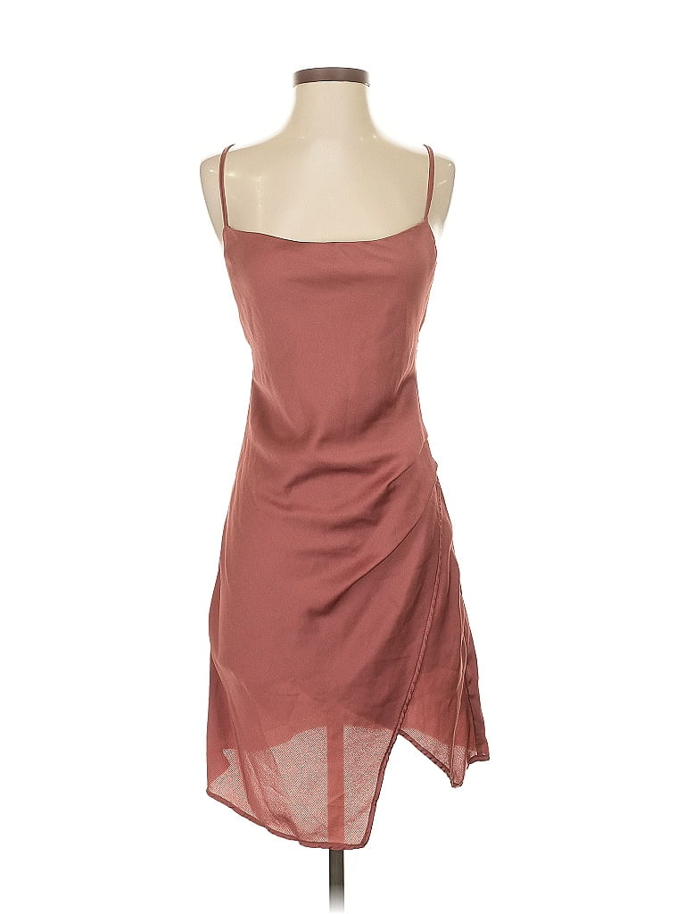 Pre-owned Favlux Fashion Cocktail Dress In Brown