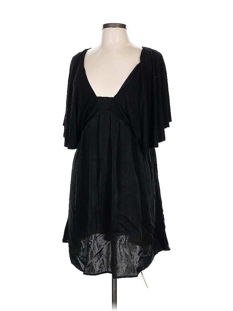 Pre-owned Sugar Lips Casual Dress In Black