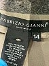 Fabrizio Gianni Solid Gray Casual Pants Size 14 - photo 4