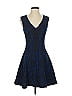 BCBGMAXAZRIA Paisley Blue Cocktail Dress Size 0 - photo 1