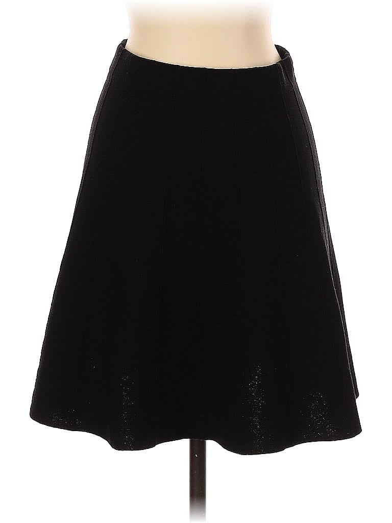 Pre-owned Zara Basic Formal Skirt In Black