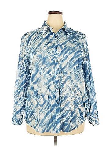 Jones New York Long Sleeve Button-Down Shirt (view 1)