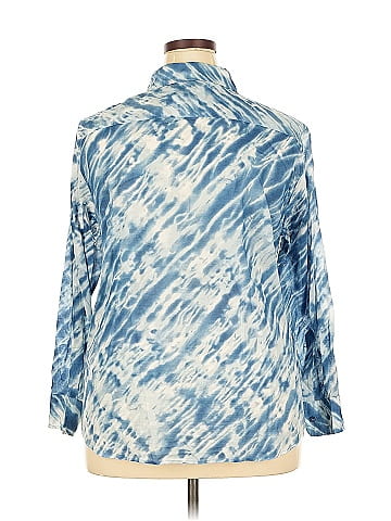 Jones New York Long Sleeve Button-Down Shirt (view 2)