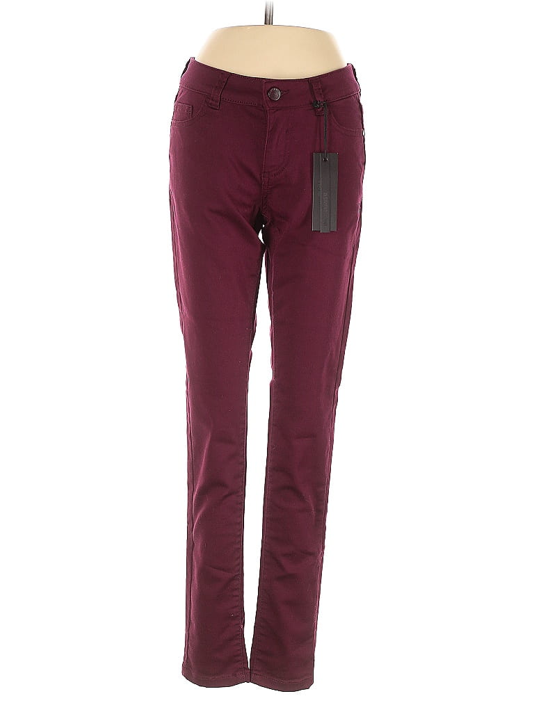 Pre-owned C'est Toi Jeans In Burgundy
