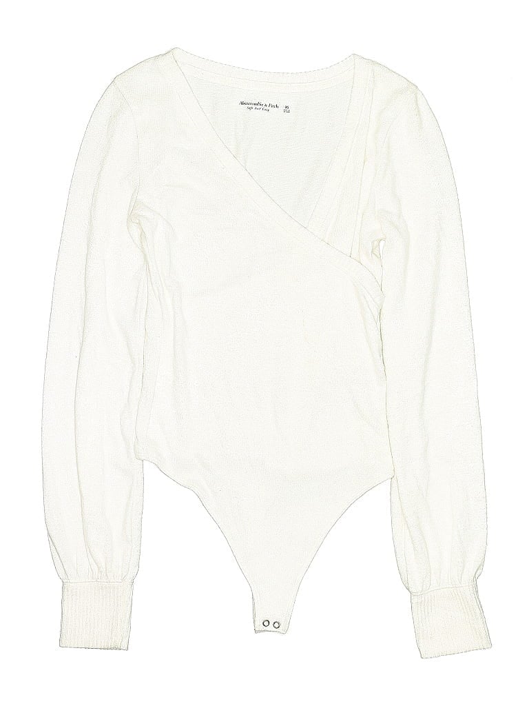 ABERCROMBIE & FITCH Pre-owned Bodysuit In White