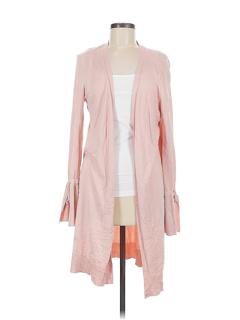 HALOGEN Pre-owned Cardigan Sweater In Pink