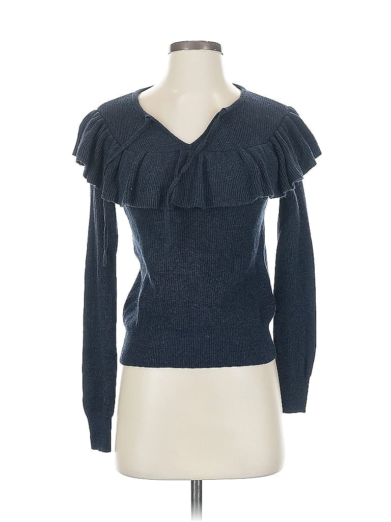 Pre-owned Madewell Pullover Sweater In Blue